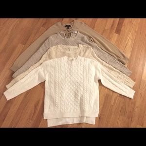 Forever 21 knit sweaters